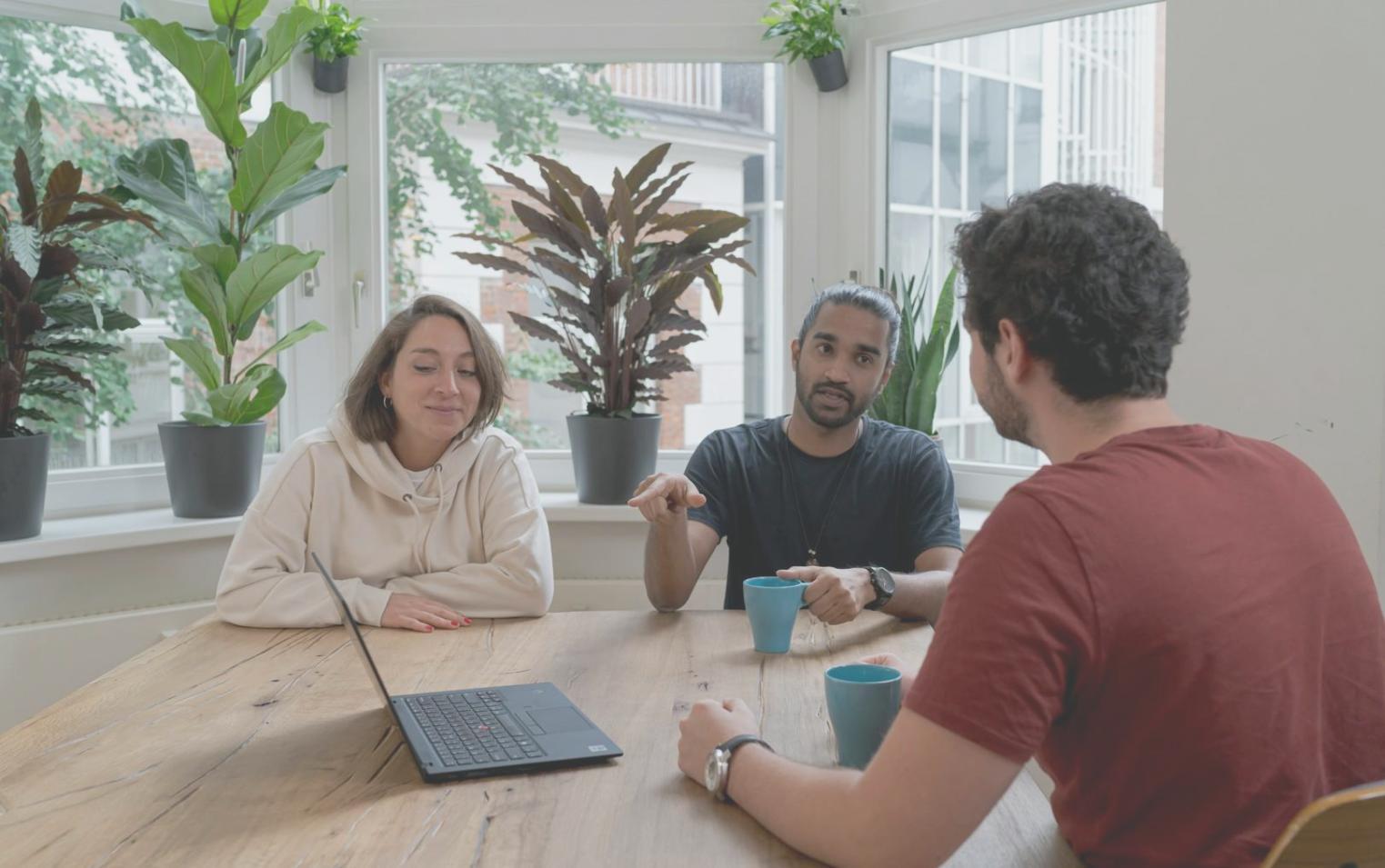 Espacio de trabajo donde iniciamos nuestros talleres financieros